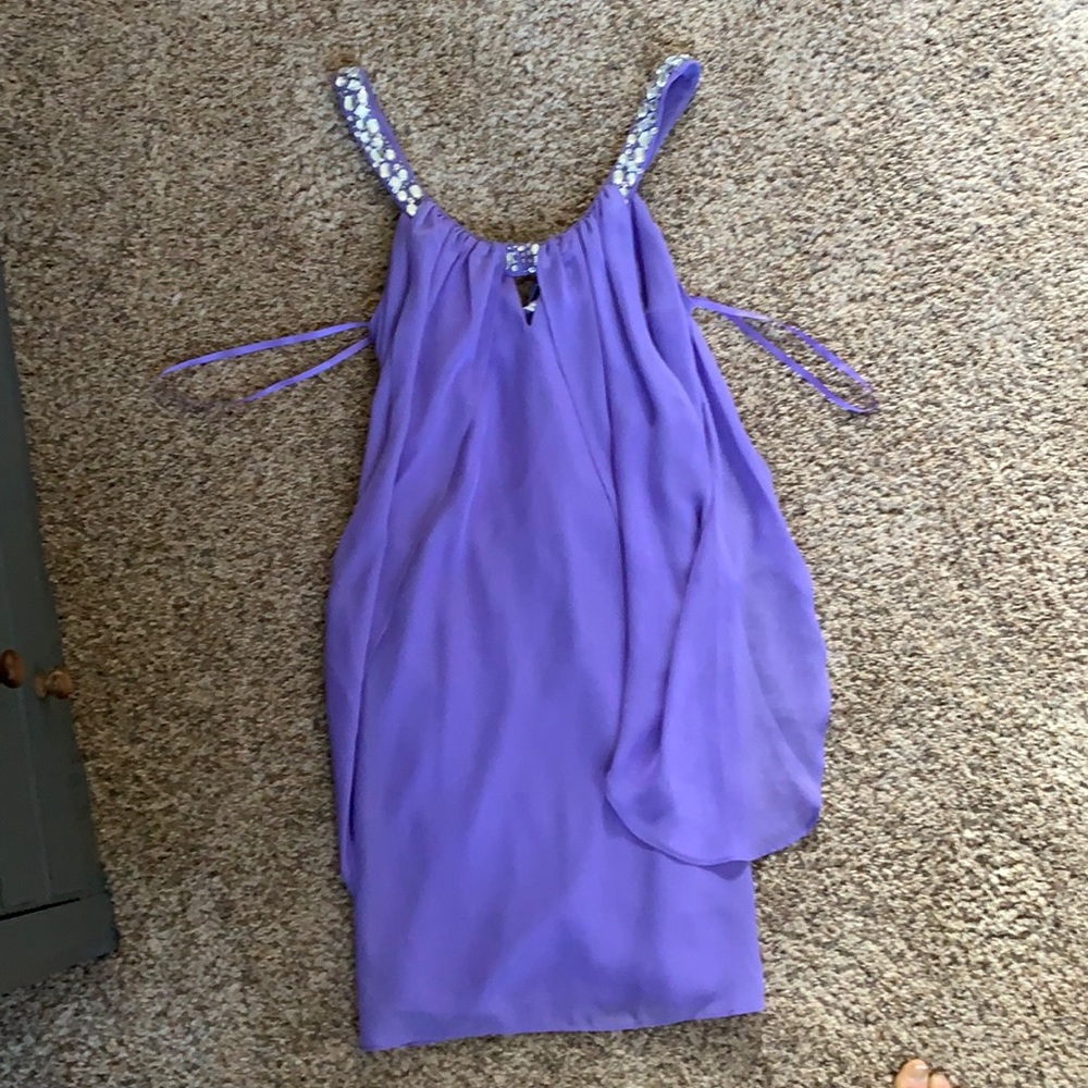 Purple dress
